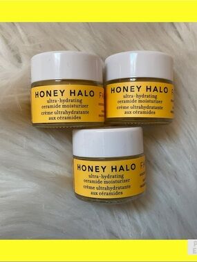 Farmacy Honey Halo Ultra-Hydrating Ceramide Moisturizer - New x3 Mini
